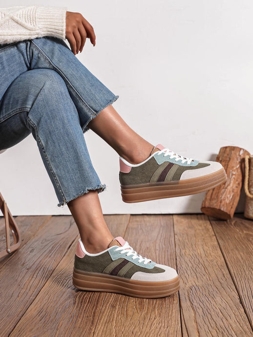 Alli cord mix runners