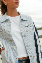 Load image into Gallery viewer, Koko mix print denim jacket
