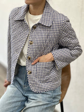 Load image into Gallery viewer, Fifi gingham light padded Spring jacket