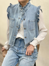 Load image into Gallery viewer, Fifi chic denim waistcoat