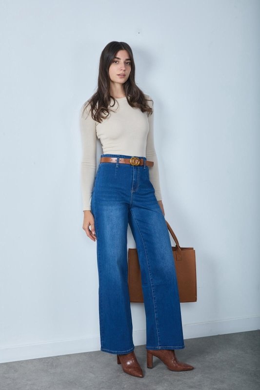 Ally Toxik flare belt jeans